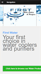 Mobile Screenshot of firstwater.co.za